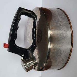 Vintage Progressive Stainless Steel Tea Kettle